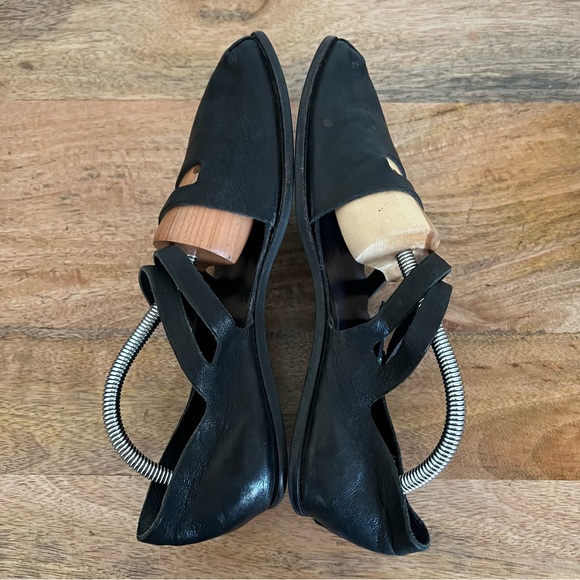 Cydwoq Intersect Women's Black Leather Shoes Size 38 - Picture 16 of 17